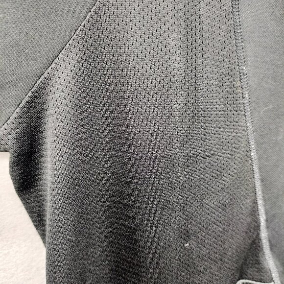 Adidas Juventus Track Jacket Full Zip Black White 3 Stripe ClimaCool Men's M - Picture 4 of 10